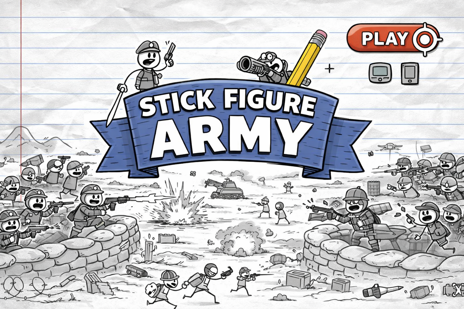 Stick Figure Army